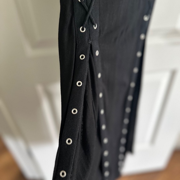 All Saints Lace Up Maxi Dress - SIze M - Picture 8 of 11